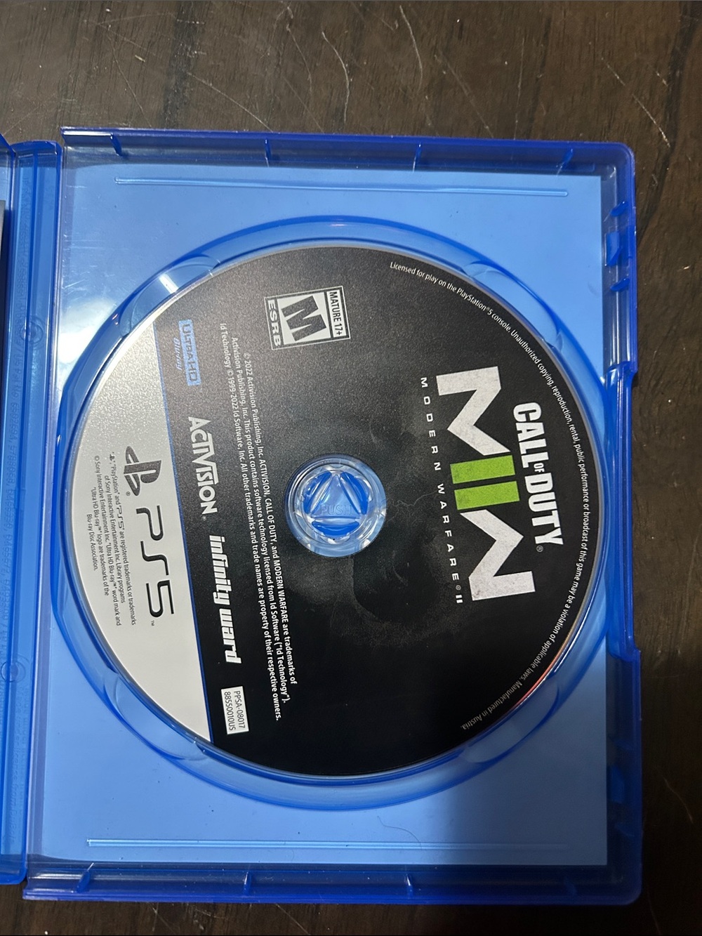 Sony PS5 Call of Duty: Modern Warfare II — Green & Black Cover - Picture 3 of 4